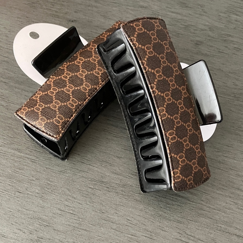 Fashion Patterned Hair Clips- choose one